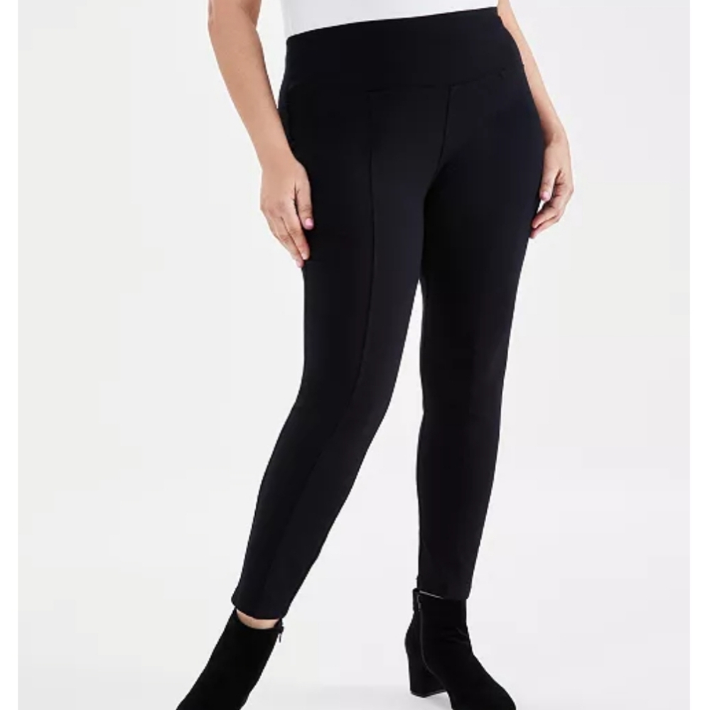 Style & Co. Women's Size XL Black Pull-On Knit Pants